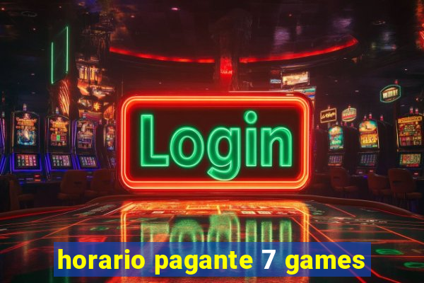 horario pagante 7 games